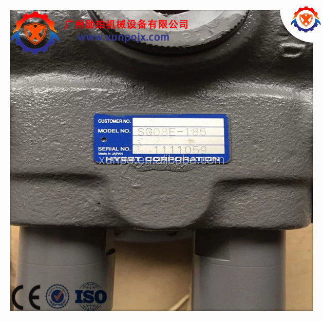 SG08E-185 excavator hydraulic motor, SG04E/SG08E/SG12E swing drive