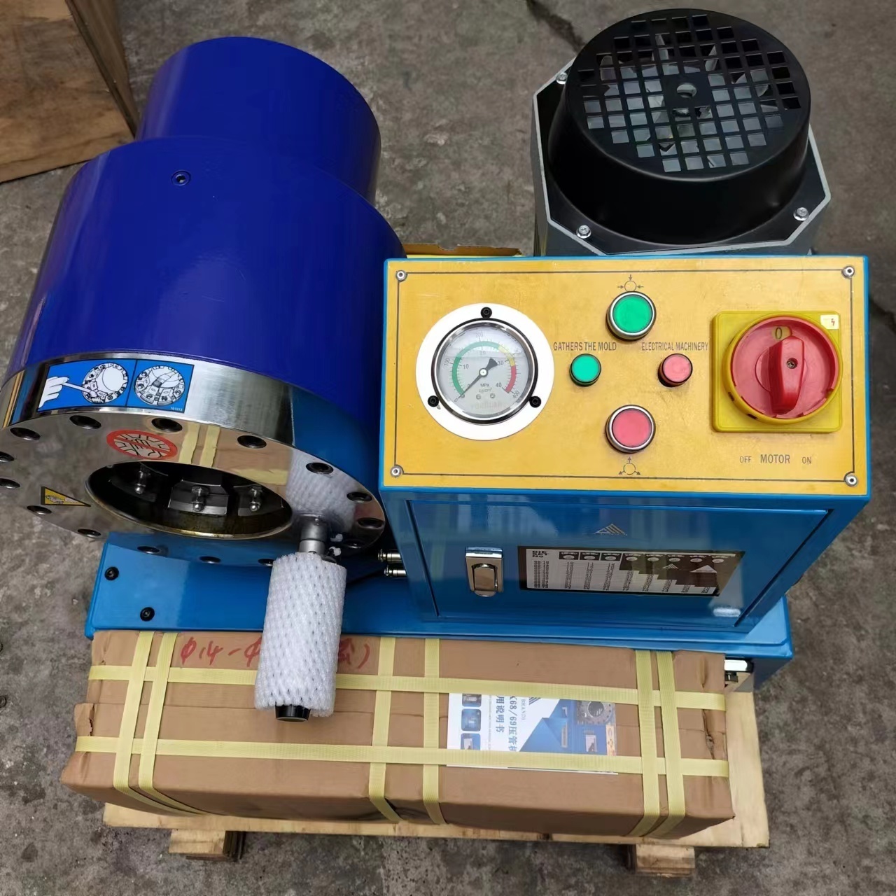 Hot Sale Press Fast Change Dies Hydraulic Hose Crimping Machine DX68 DX69