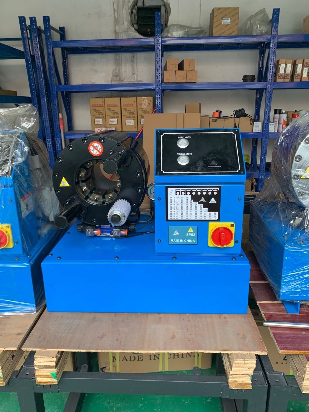 SP52 crimper machine 380V/220V 50hz, hydraulic hose crimping machine 6-51mm