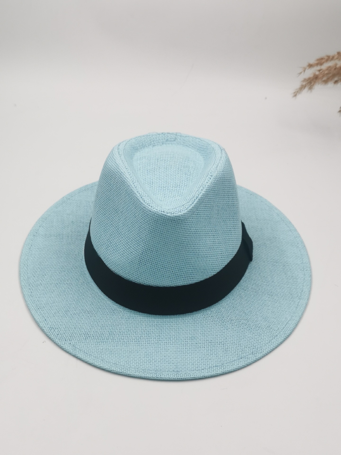 Hot Sale New Style Summer Outdoor Casual Sunscreen Panama Wide Brim Straw Hats