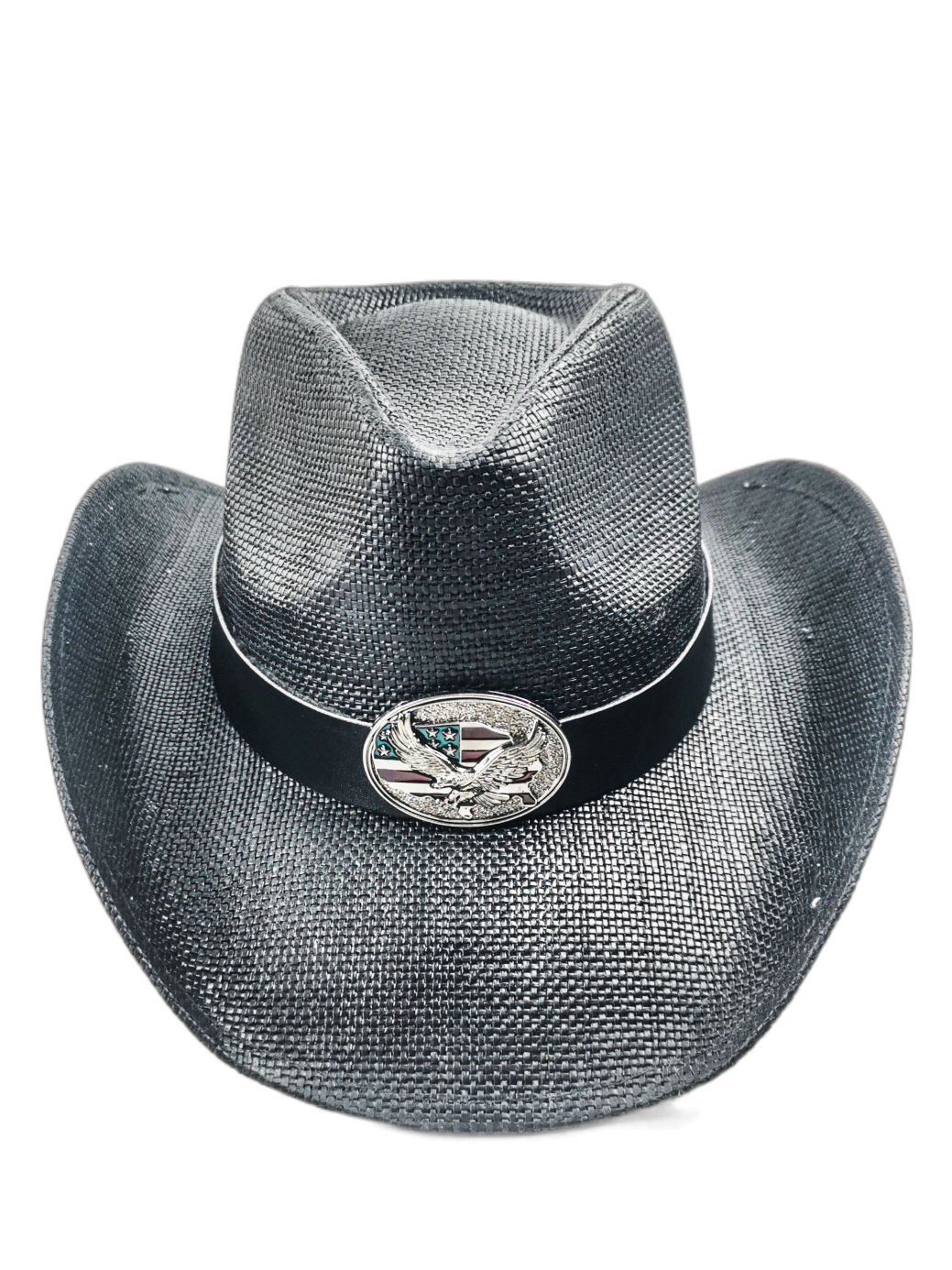 High Quality Classical Plain Shapeable Brim Sombreros Straw Cowboy Hat Direct from factory