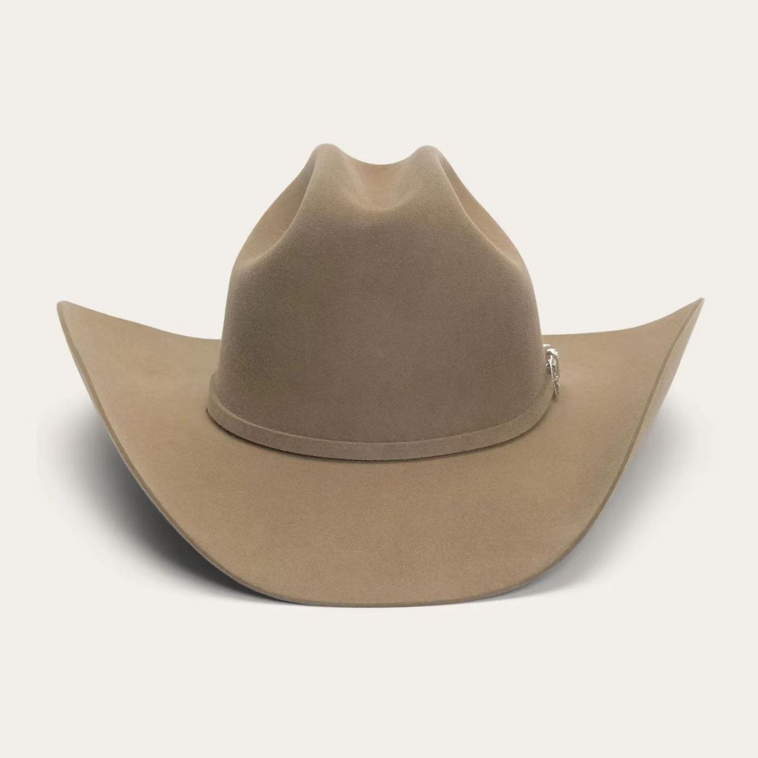 Custom Wholesale High Quality Warm Fashion Pure Wool Cowboy Felt Hat Wool Cowboy Hat