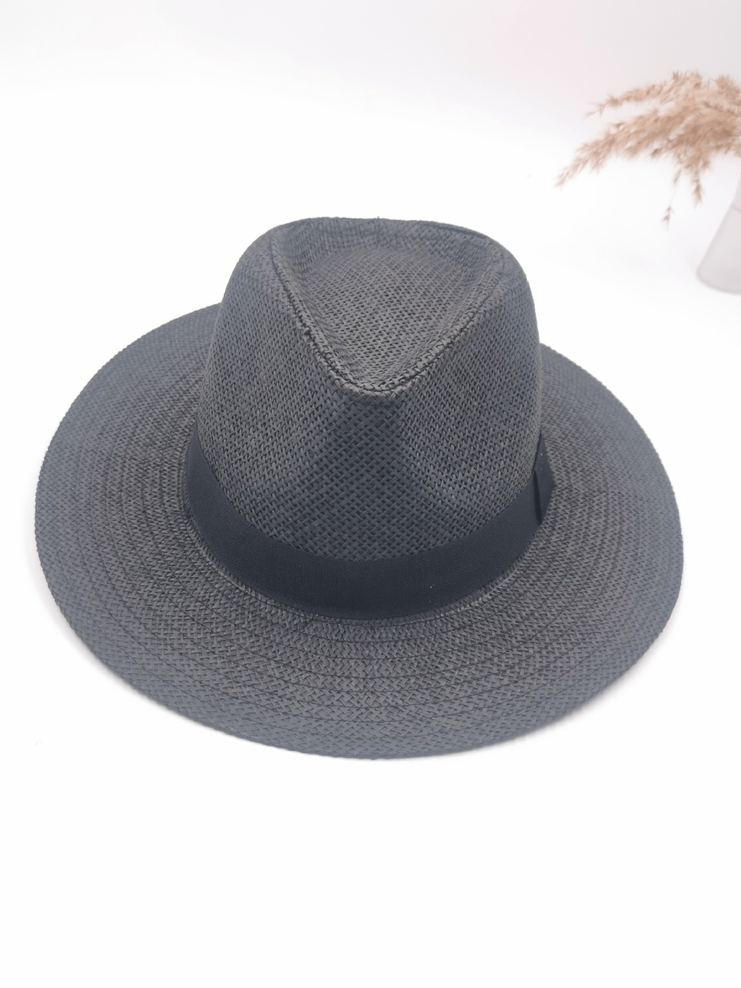 Hot Sale New Style Summer Outdoor Casual Sunscreen Panama Wide Brim Straw Hats