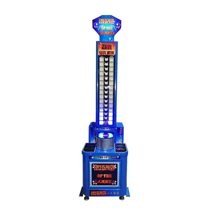 Amusement Coin Operated Indoor Playground Hammer Arcade Game Machines For Sale