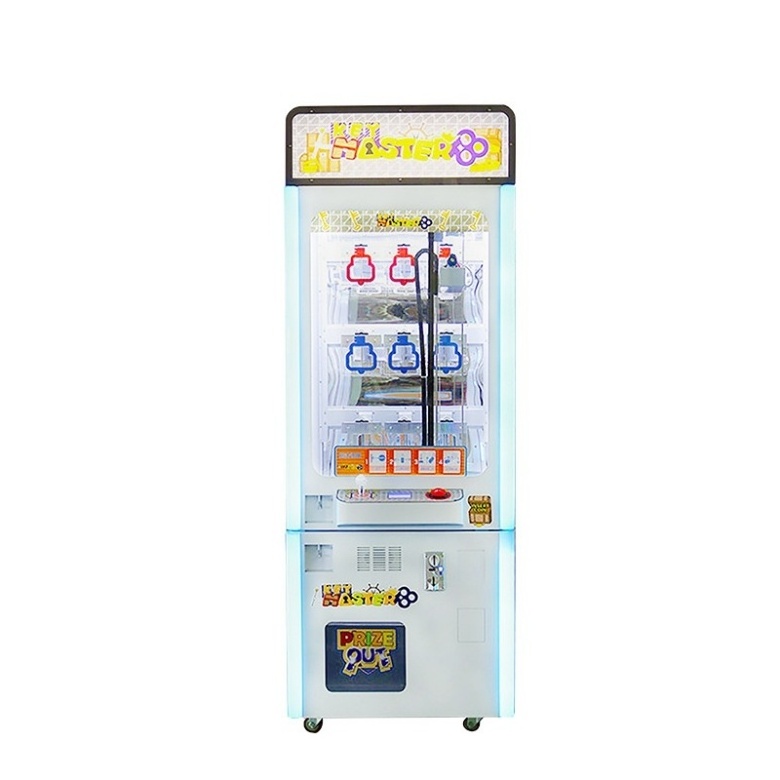 9 Holes Key Master Coin Operated Golden Key Redemption Prize Vending Machine Key master Machine