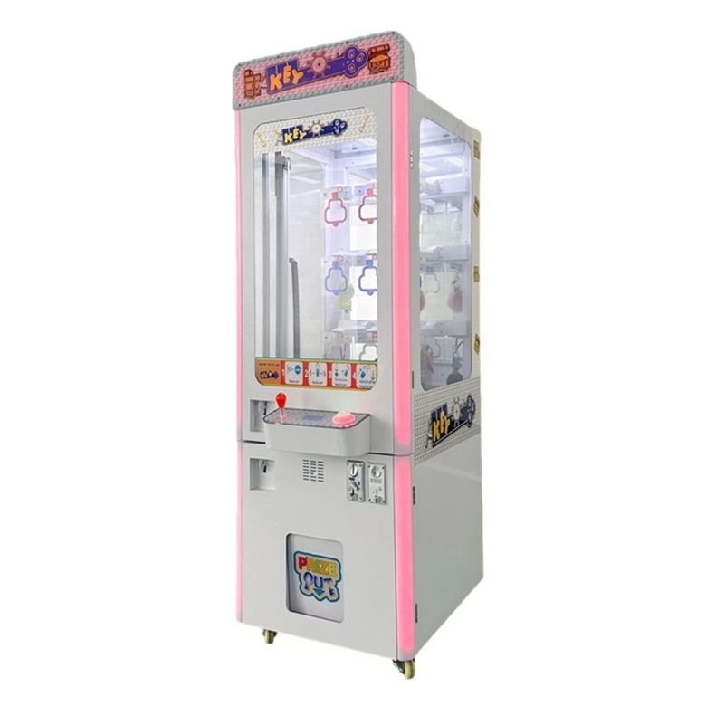 9 Holes Key Master Coin Operated Golden Key Redemption Prize Vending Machine Key master Machine