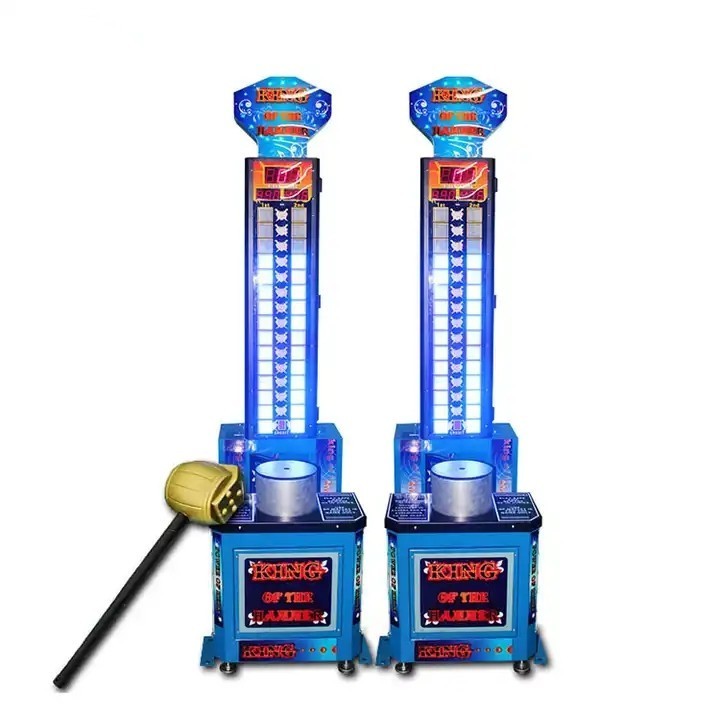 Amusement Coin Operated Indoor Playground Hammer Arcade Game Machines For Sale