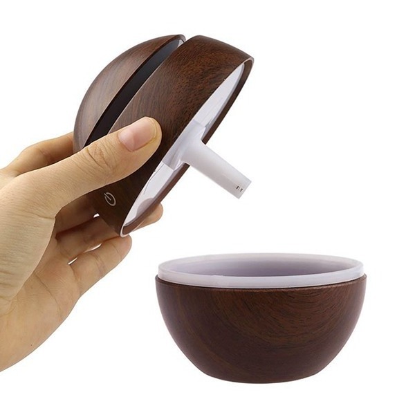 130ML Desktop Wood Grain Usb Filter Kid Ultrasonic Cool Mist Mini Humidifier