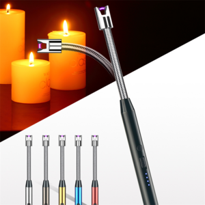 Long Portable Wind Proof Flameless Charging Electronic Candle Lighter