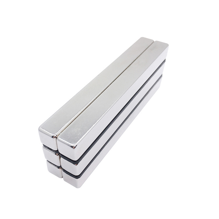 N52 N42 N35 Rare Earth Block Magnet Flat Rectangular Magnets Bar Nickel Neodymium Magnet