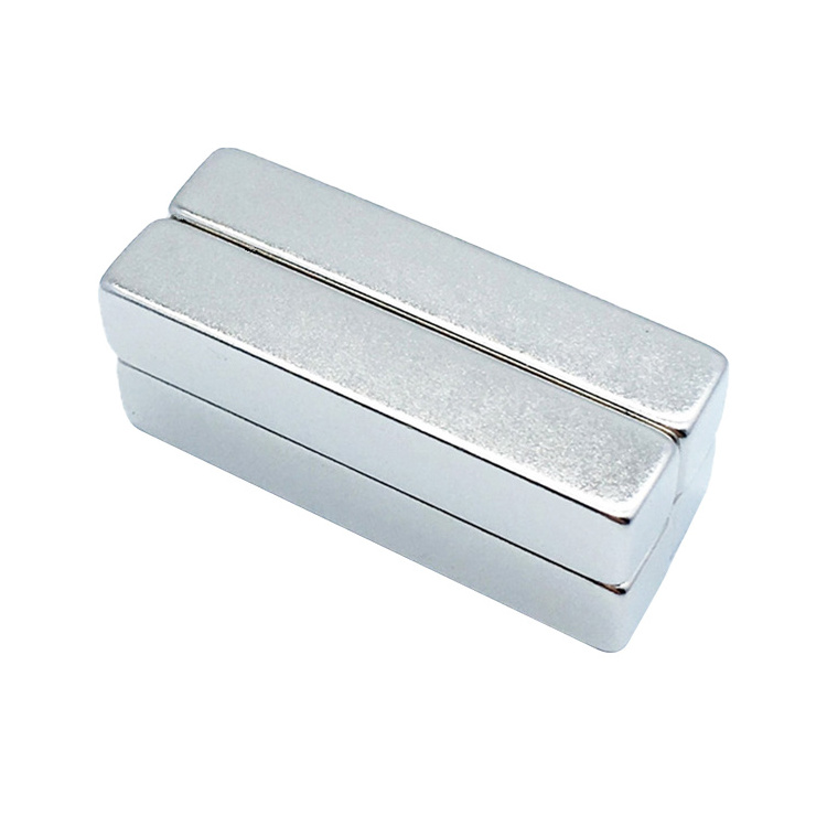 N52 N42 N35 Rare Earth Block Magnet Flat Rectangular Magnets Bar Nickel Neodymium Magnet