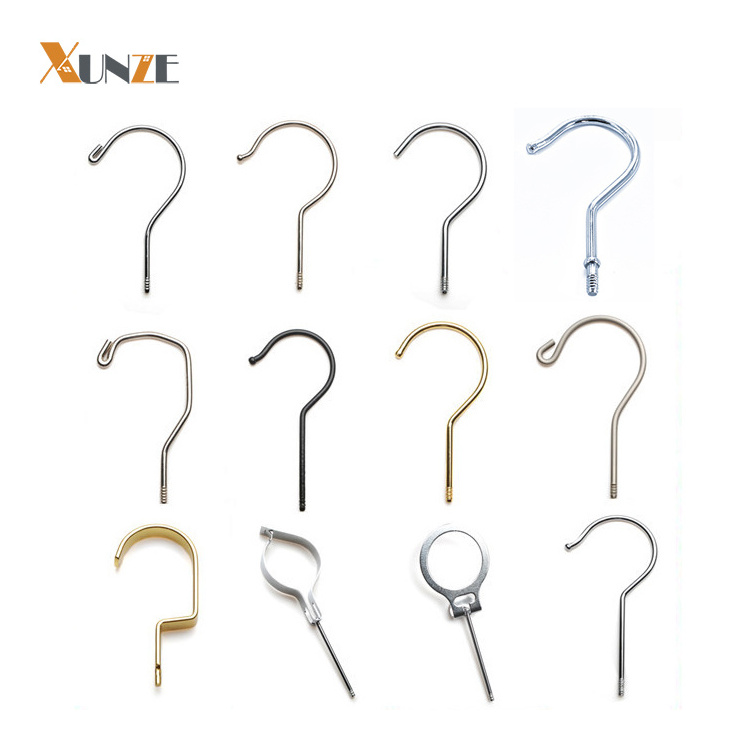 Price High Quality metal hanger attachment wood Hanger Accessories With Metal Chrome Metal Clips