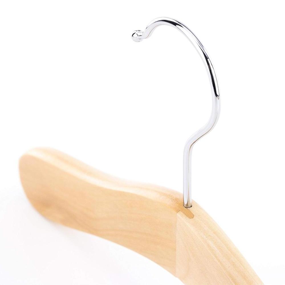 High quality wholesale baby infant toddler children kids cloth wooden hanger