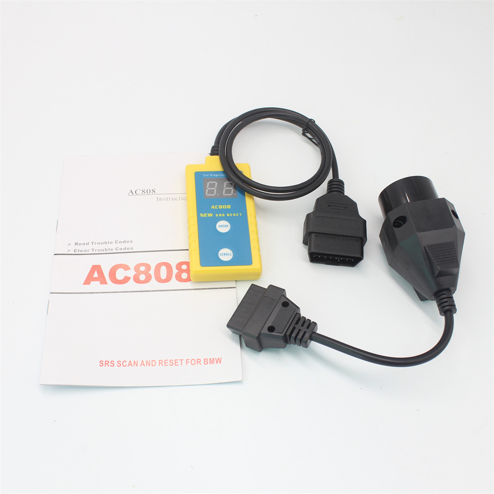 Scan Reset Tool B800 for Cars -OBD/20pin Diagnostic Tool SRS air bag Fault Code Reader Scanner Reset Tool