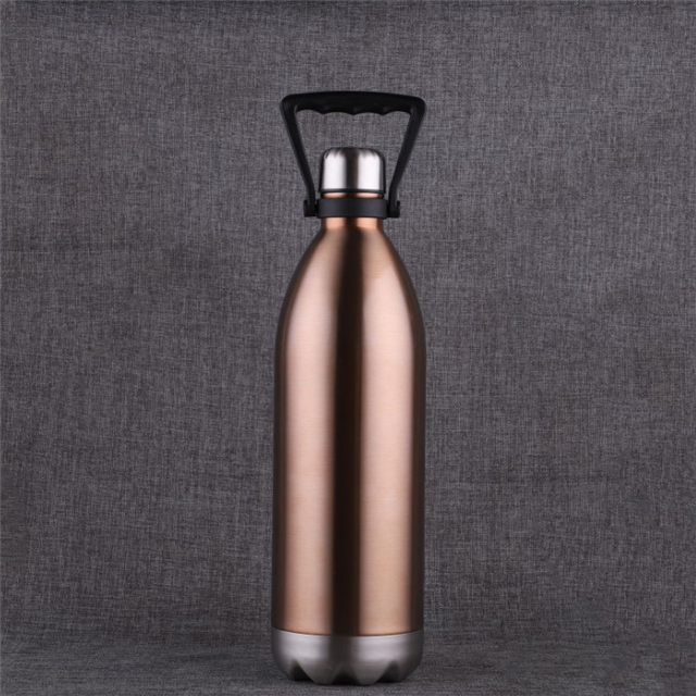 2022 1L custom branded stainless steel 1 litre outdoor sports vacuum water bottle