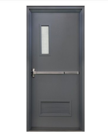 Commercial Steel Door and Frame, 3'-6