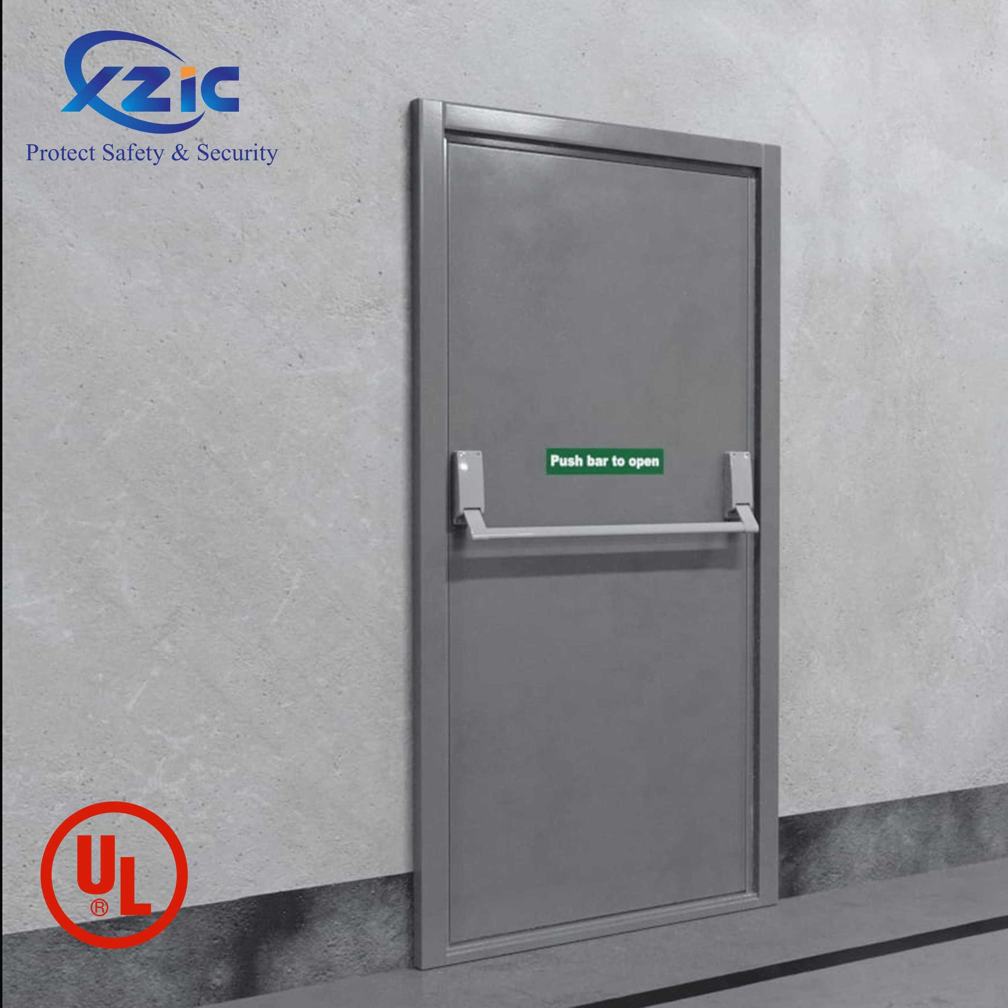 UL certificated lower price 2 hours fire rated 120 minutes door nepal stainless steel fire door for emergency exit fire escape