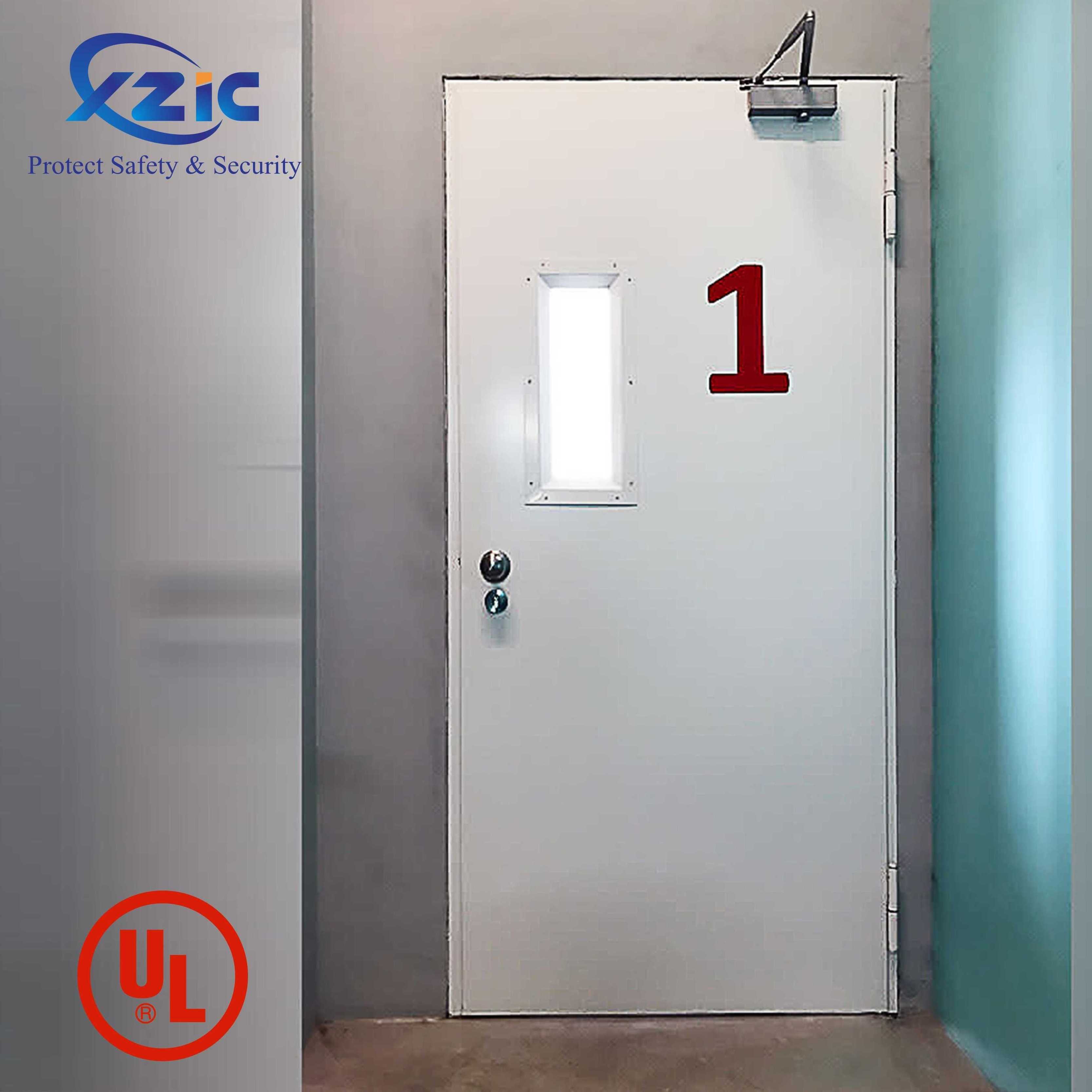 UL certificated lower price 2 hours fire rated 120 minutes door nepal stainless steel fire door for emergency exit fire escape