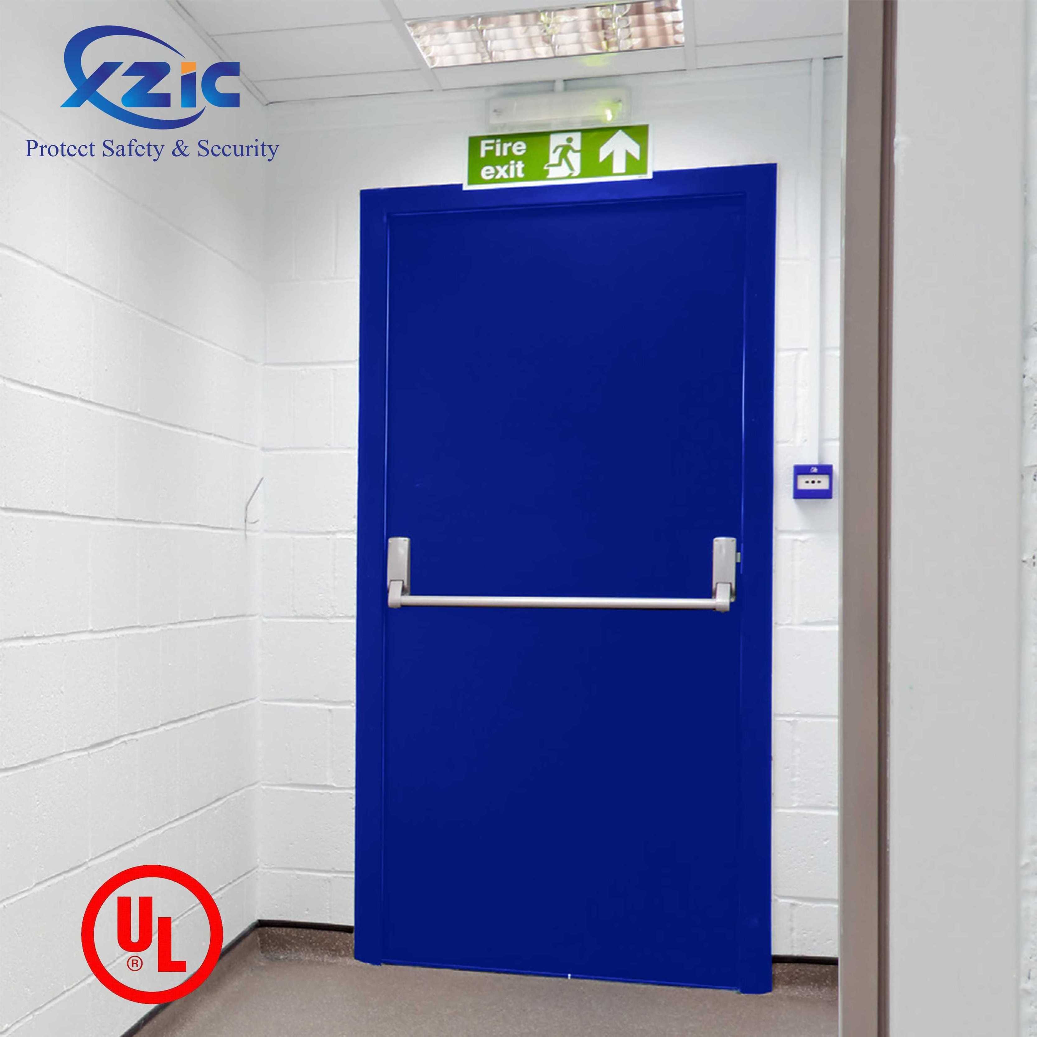 UL certificated lower price 2 hours fire rated 120 minutes door nepal stainless steel fire door for emergency exit fire escape