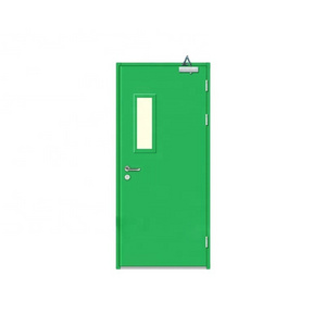 UL listed 1-3 Hours Galvanized Steel Fire rated doors Single/double/Unequal Double doors