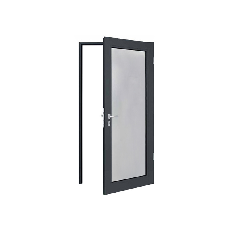 96 x 80 sliding glass door aluminium frame bathroom three panel sliding tempered glass door KFC entry door