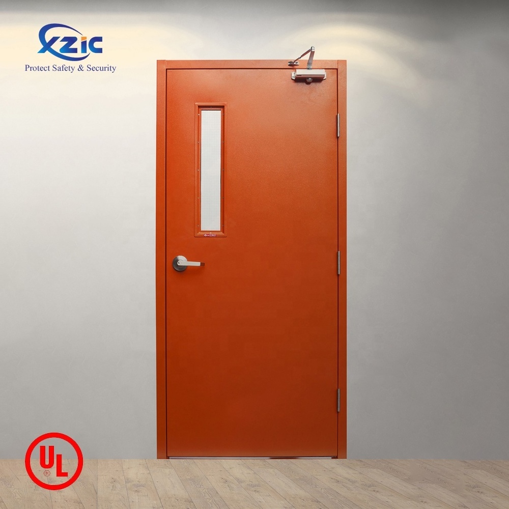 UL Standard Fire Rated Steel Door Hollow Metal Door 45mins to 180 mins Fire rated