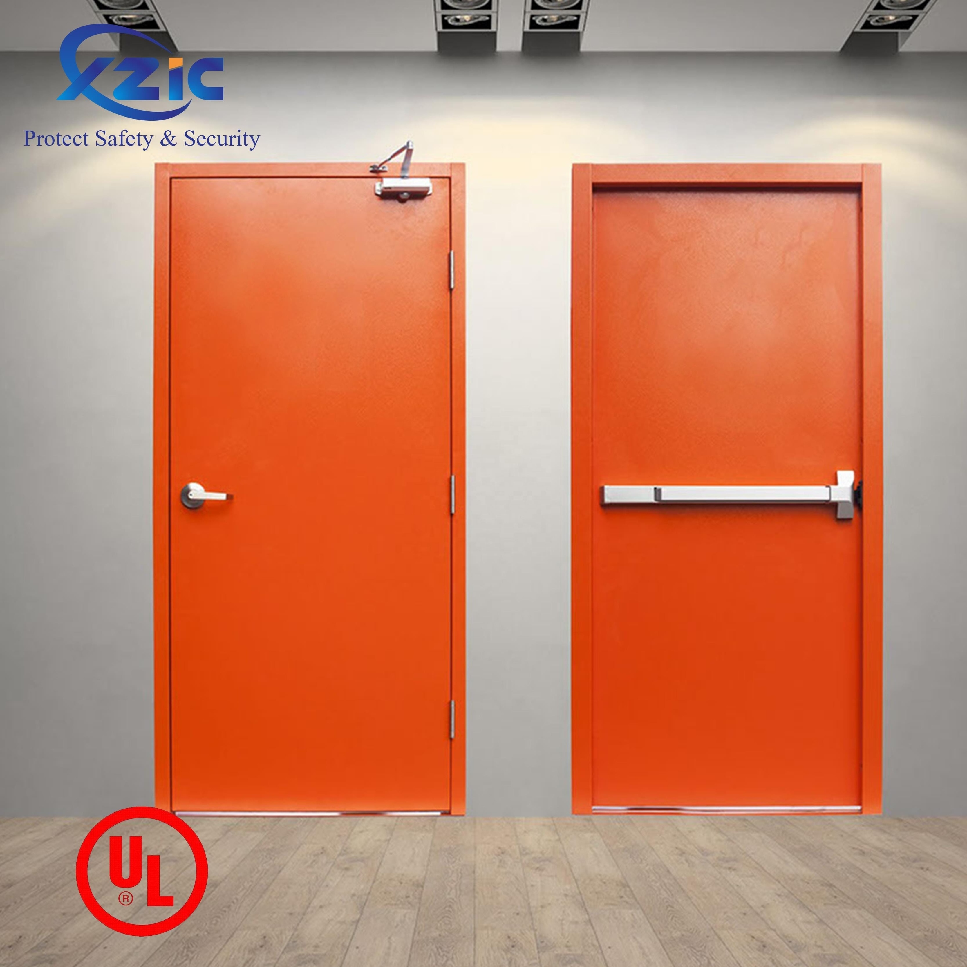 UL Standard Fire Rated Steel Door Hollow Metal Door 45mins to 180 mins Fire rated