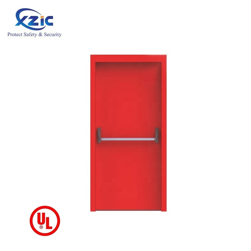 UL 3 hour fire door commercial door glass inserts hollow core steel door