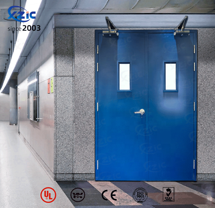 ul approve commercial 20-180 minute fire proof steel fire rated door for hotel apartment hospital