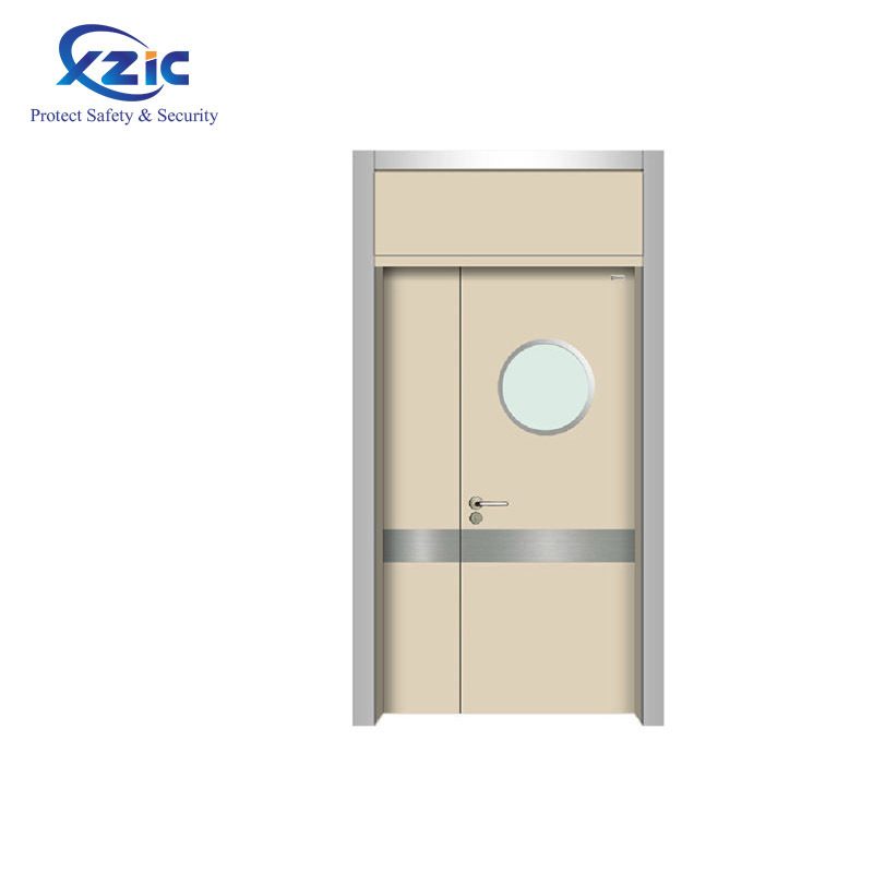 Fancy exterior door styles HPL Hospital interior surgery room Door With Stainless Steel Frame