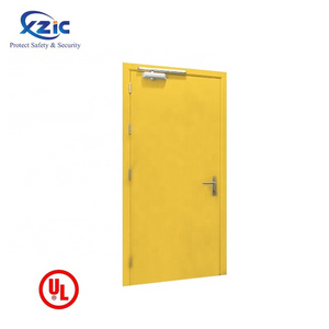 UL 3 hour fire door commercial door glass inserts hollow core steel door