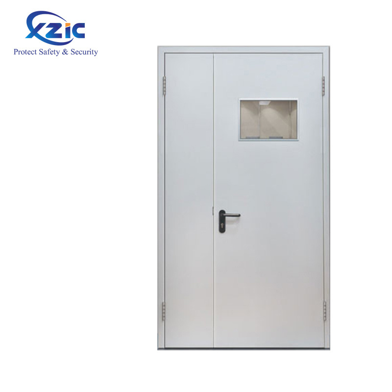 Fancy exterior door styles HPL Hospital interior surgery room Door With Stainless Steel Frame