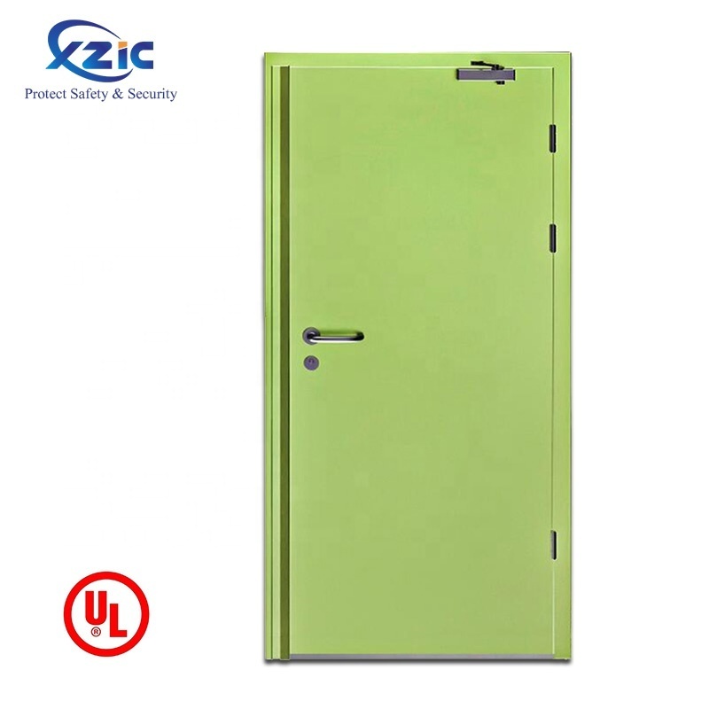 Xunzhong Fire door :UL high quality stair steel one-hour commercial fire door