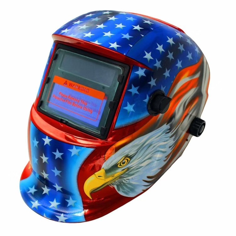 Cheap safety Welding Mask, Auto Darkening Solar Powered Arc MIG Electronic Industrial Protection Best Welding Helmet