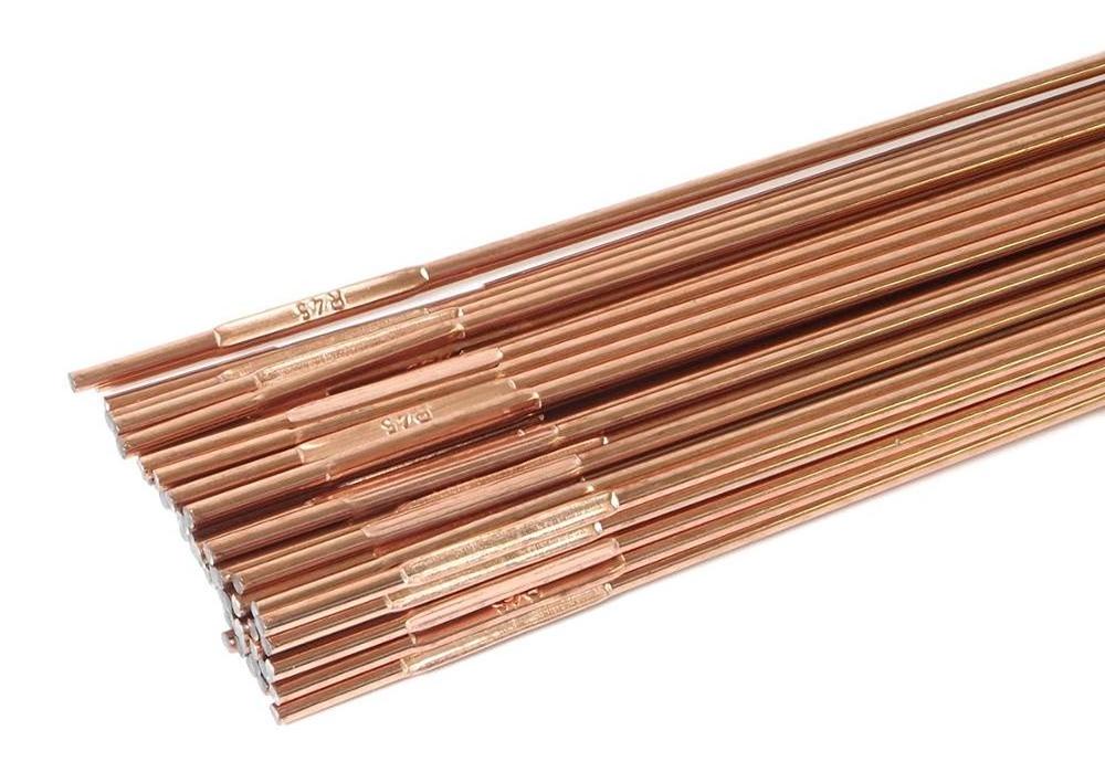 Hot Sale ERCuAl-A1 China manufacturer bronze price per kg copper alloy electrode welding rod