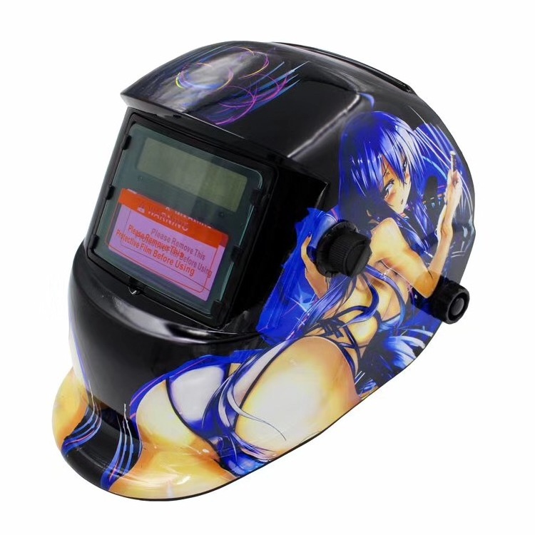 Cheap safety Welding Mask, Auto Darkening Solar Powered Arc MIG Electronic Industrial Protection Best Welding Helmet