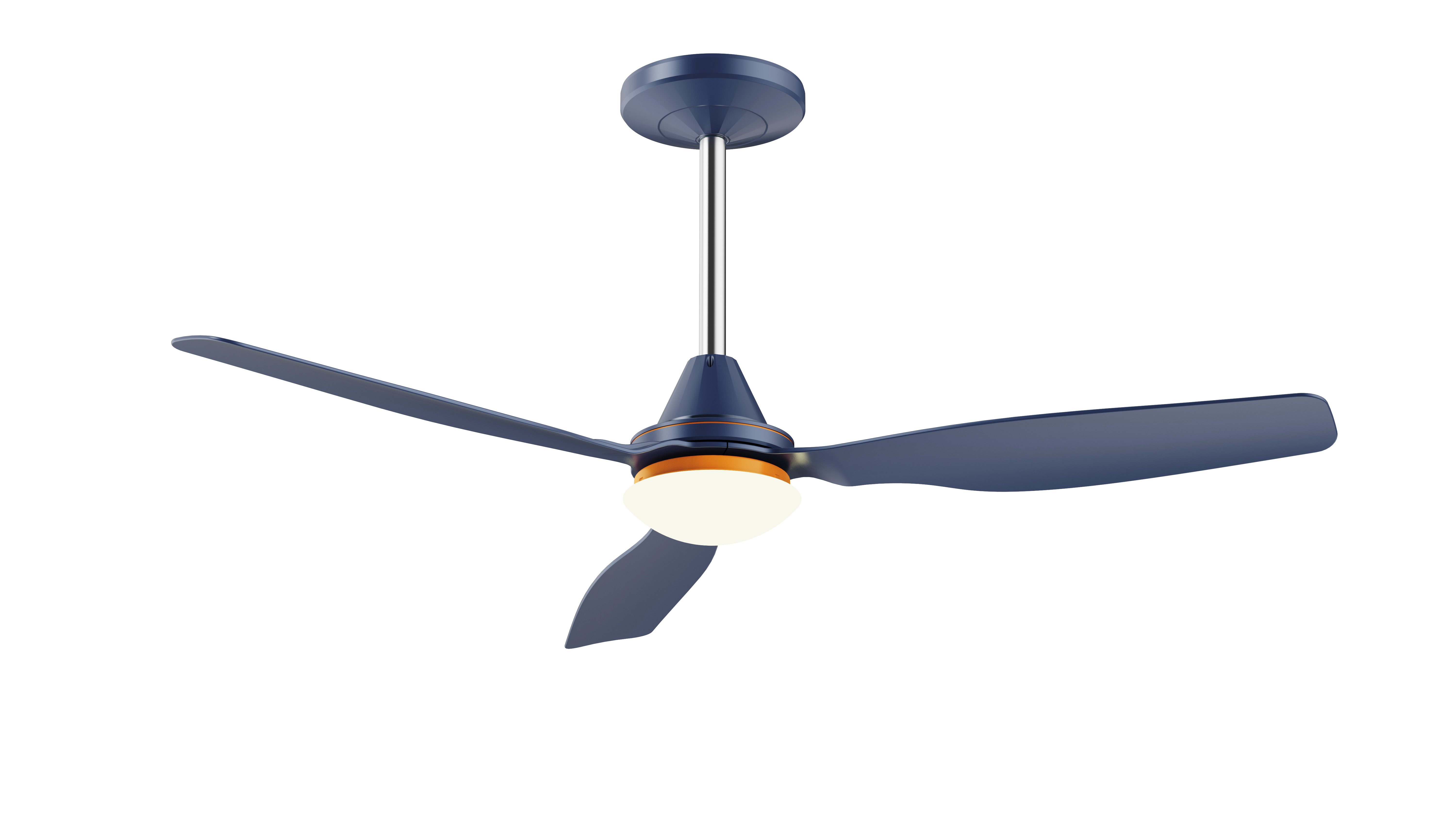 Ceiling Fan with Lights and BLDC Motor for Quiet Operation, Dimmable LED Light, Remote Control