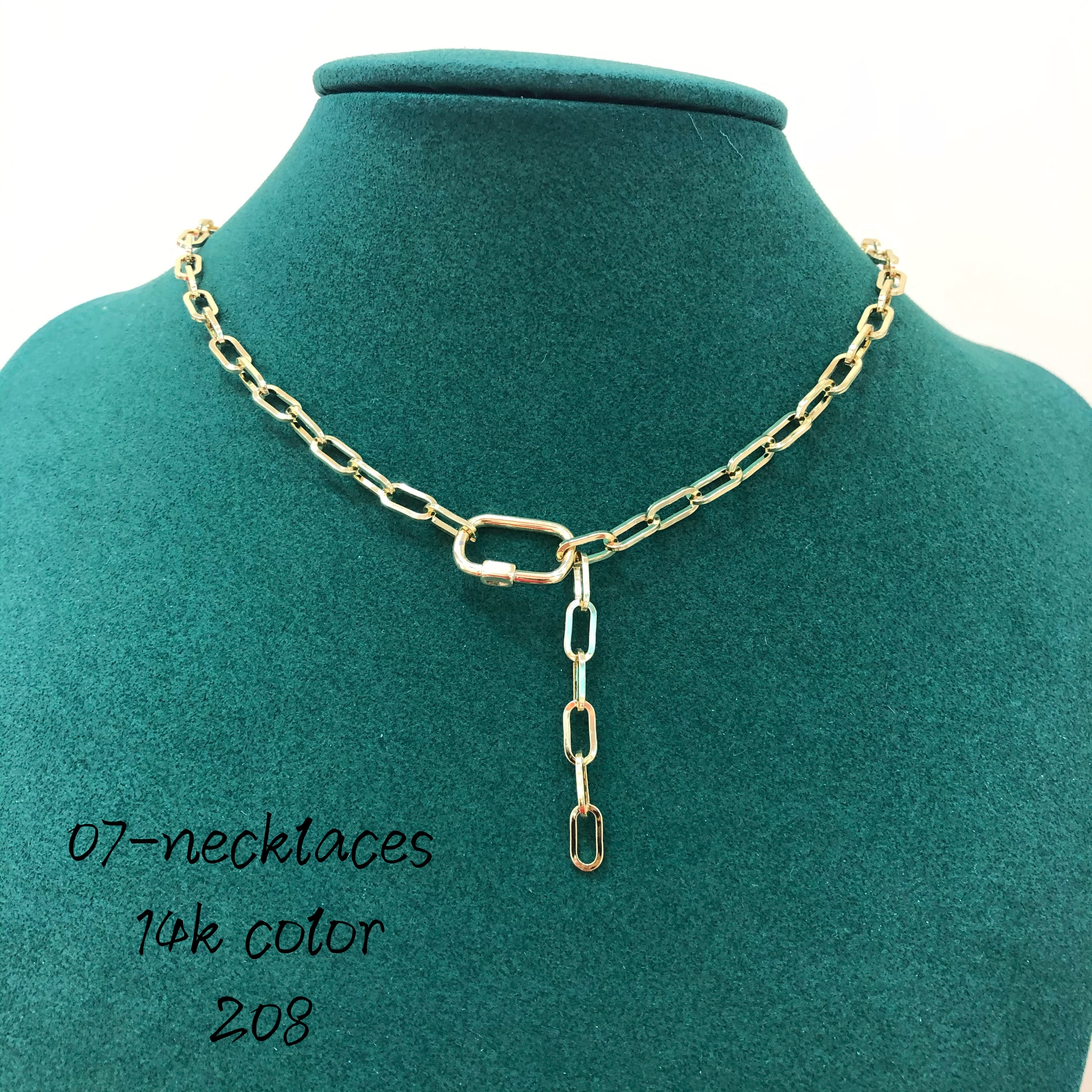 07 xuping jewelry free sample stainless steel Dubai gold-plated cheap fashion all-match necklace