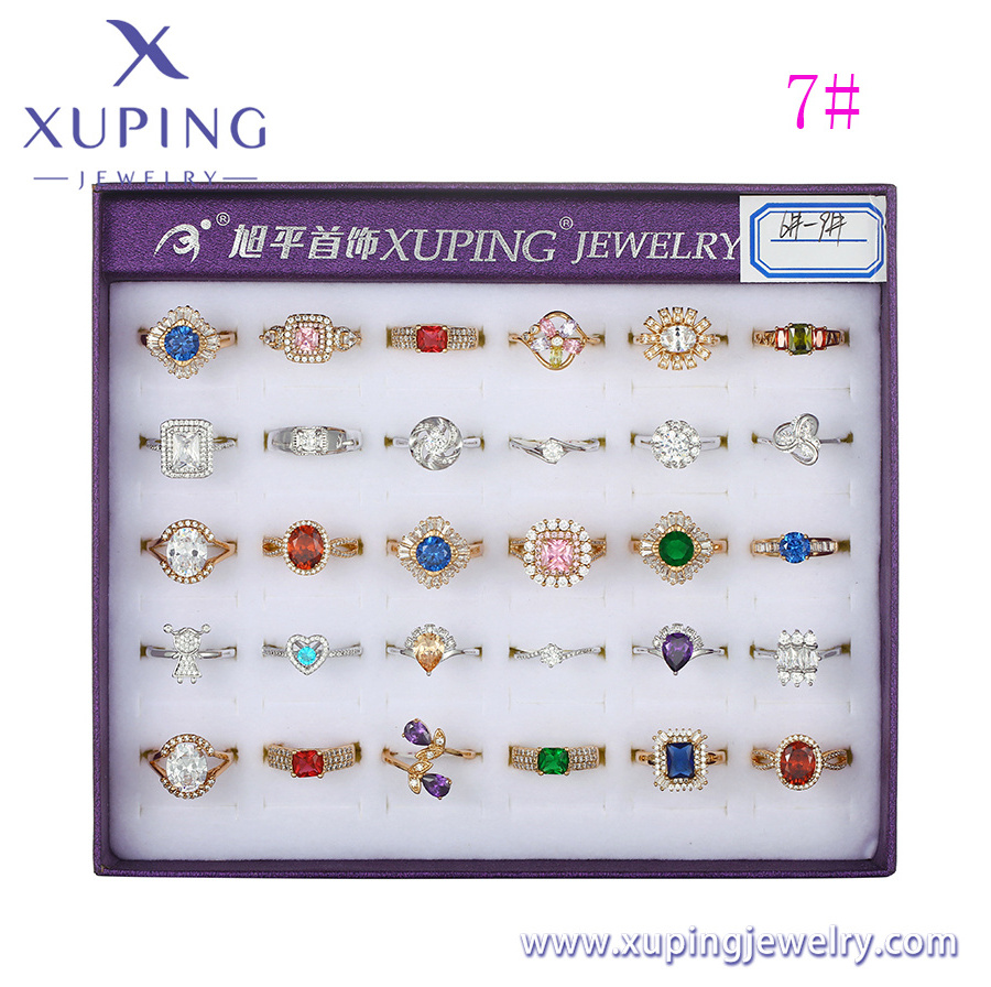 ring-115 xuping jewelry Fashionable Simple and Elegant Clearance Special Price Multi-style Boxed Rings