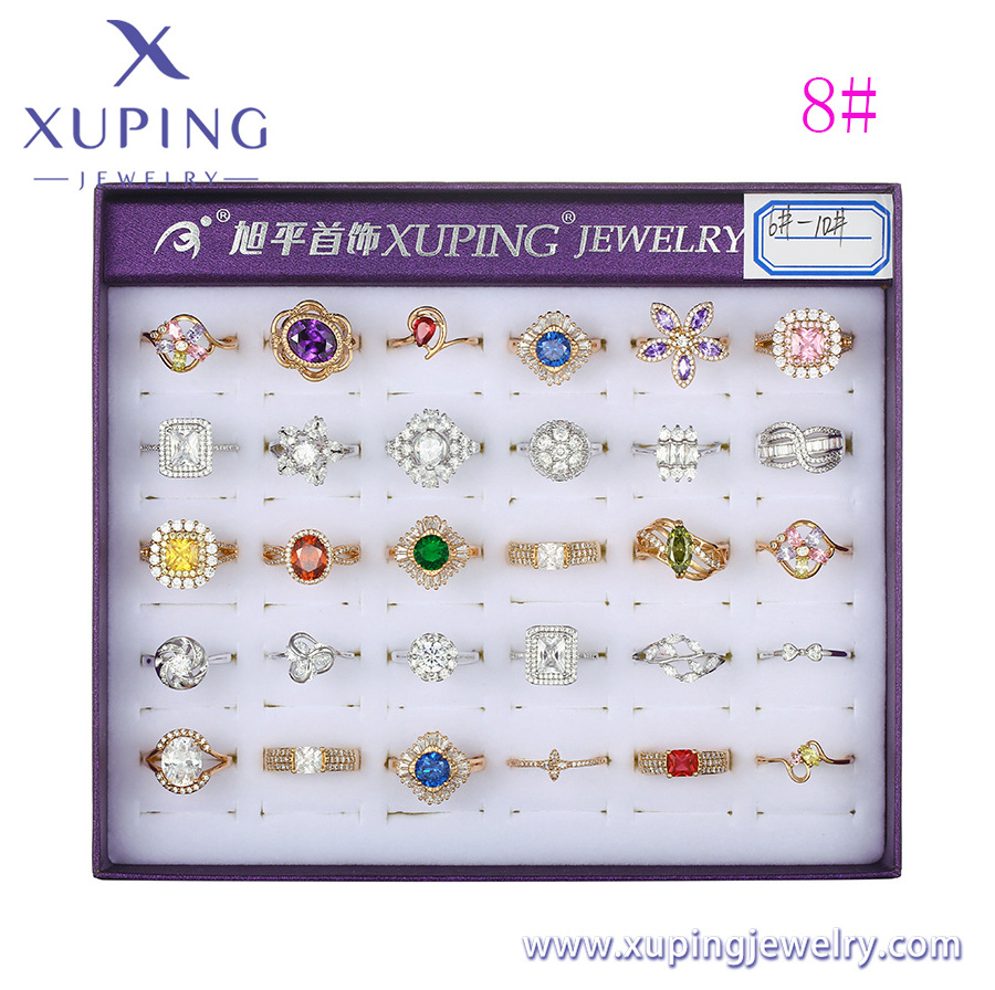 ring-115 xuping jewelry Fashionable Simple and Elegant Clearance Special Price Multi-style Boxed Rings