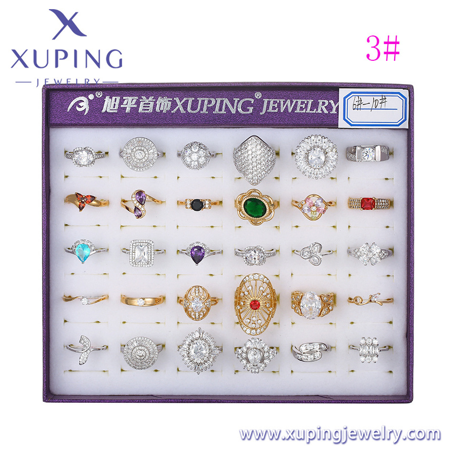 ring-115 xuping jewelry Fashionable Simple and Elegant Clearance Special Price Multi-style Boxed Rings