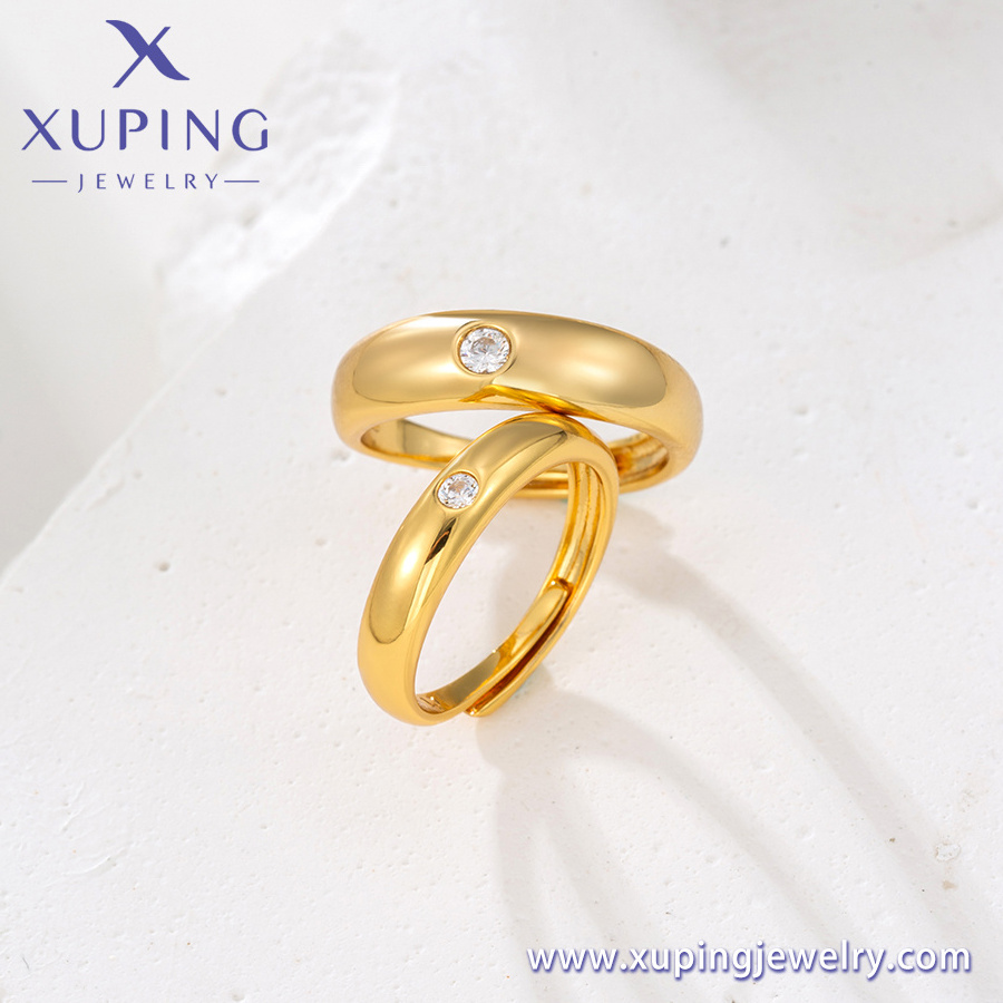 A00509766 XUPING Jewelry Classic Stone 24K Gold Plated Ring Wedding Engagement Ring Fashion Jewelry Ring