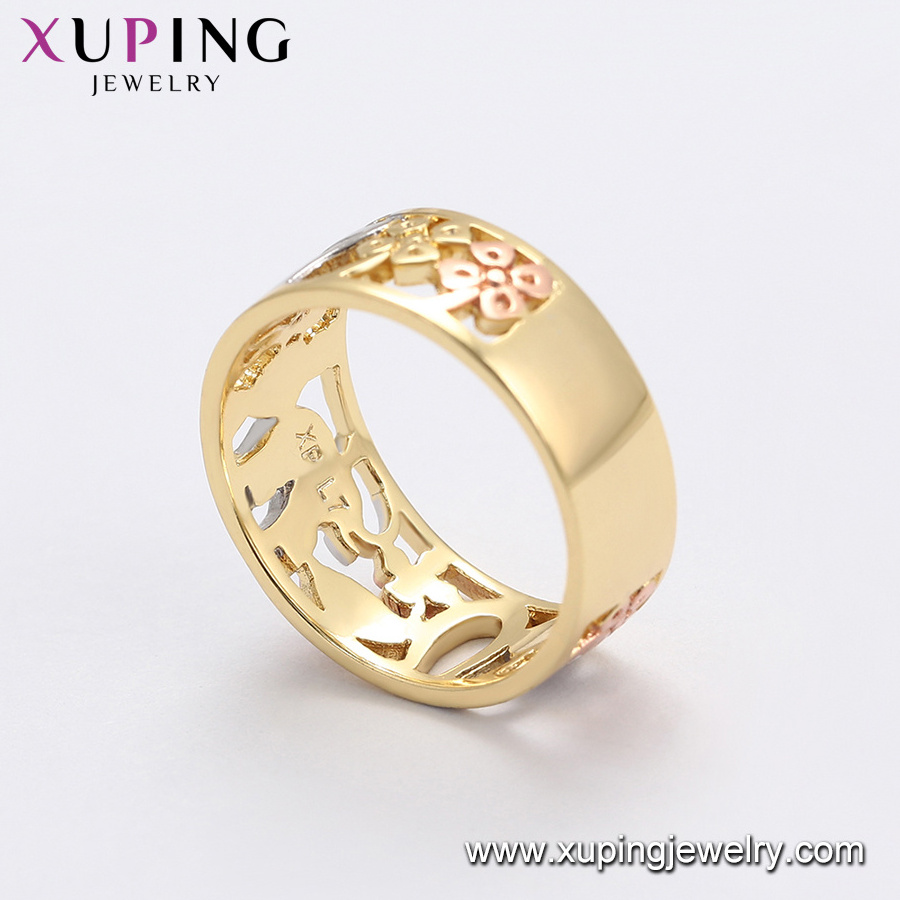 16343 xuping jewelry Cute Elephant Animal Pattern Special Best Selling Ring Model 14K color rose color Gold Plated finger ring