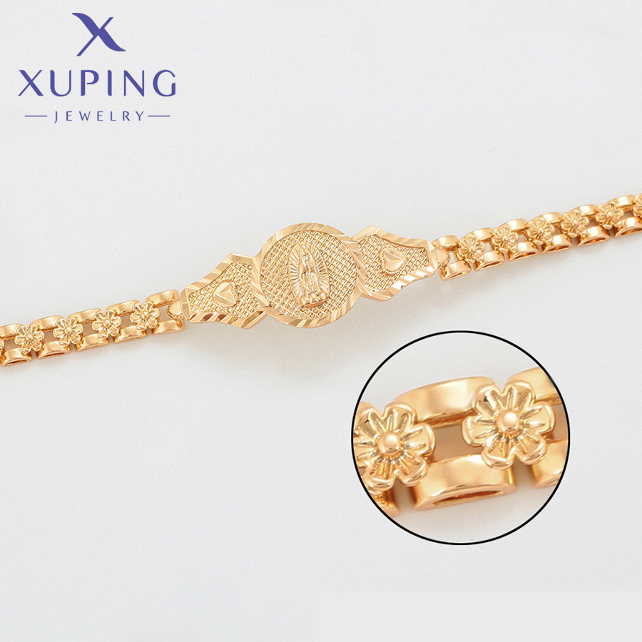 X000675783 xuping jewelry 18K gold color elegant ancient royal  luxury fashion women bracelet