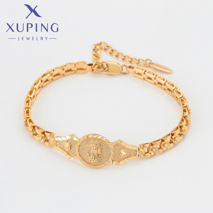 X000675783 xuping jewelry 18K gold color elegant ancient royal  luxury fashion women bracelet