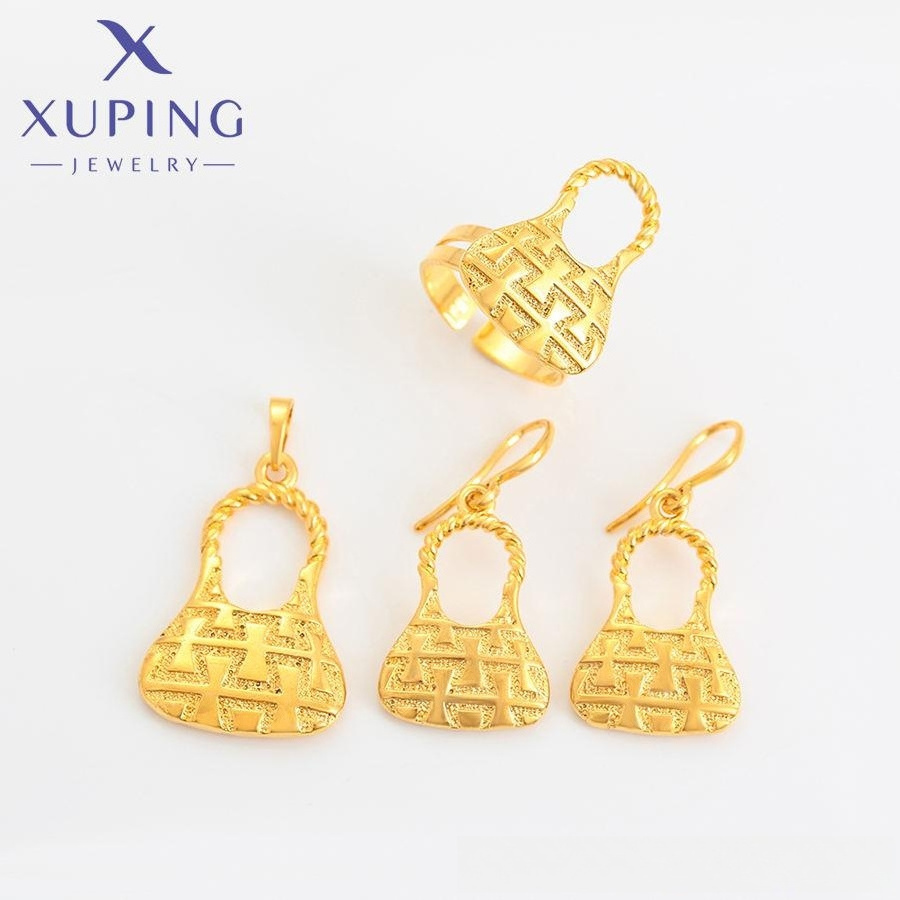 XPS13T XUPING artificial jewelry customization  24K gold color Heaviness women Exhibition african jewelry