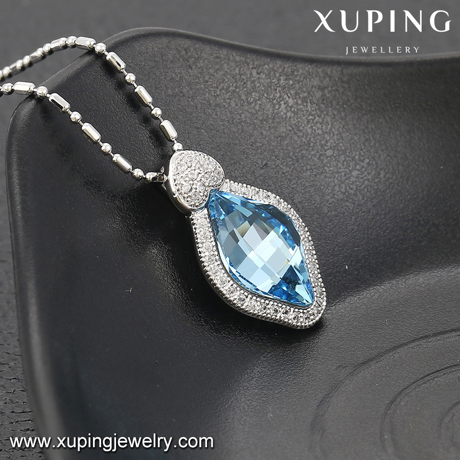 32792-xuping fashion jewelry Crystals , green crystal stone pendants