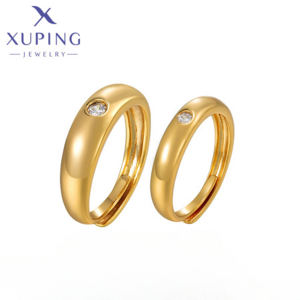 A00509766 XUPING Jewelry Classic Stone 24K Gold Plated Ring Wedding Engagement Ring Fashion Jewelry Ring