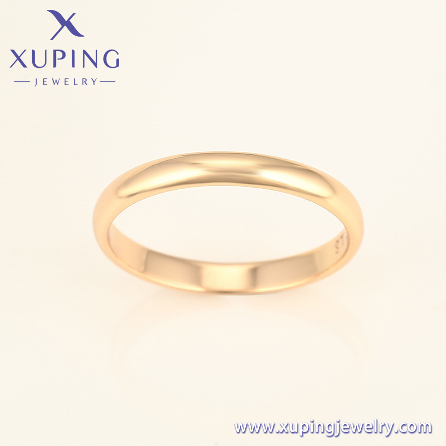 A00597534 xuping Best Seller  men Ring Step Edge Wedding Band Sports big size Rings for Men