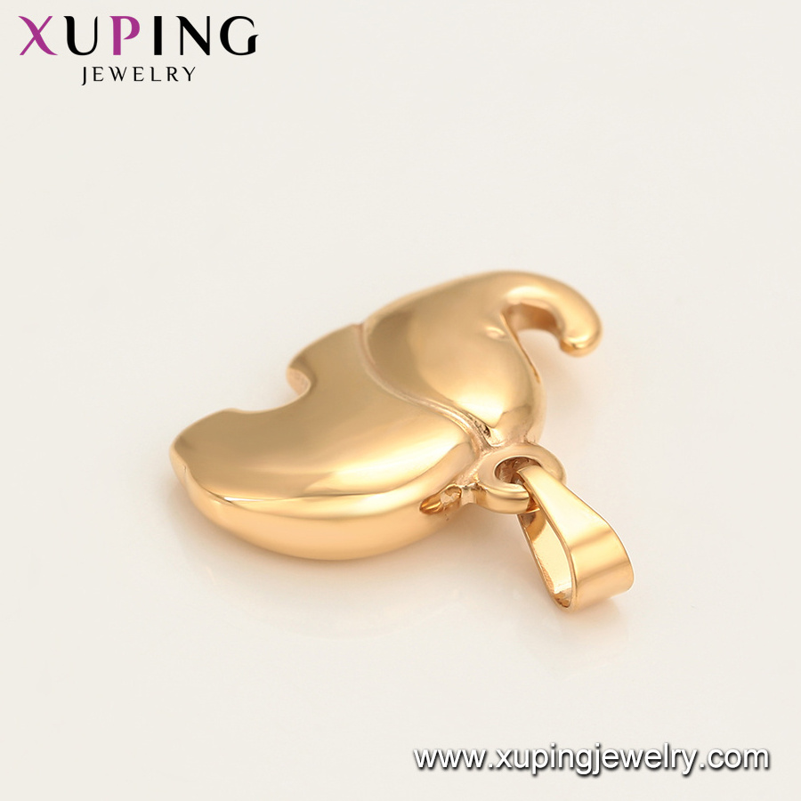 35030 XUPING Wholesale Cute Babay Elephant Gold Plated Stainless Steel Women Fashion Jewellery Elephant Pendant